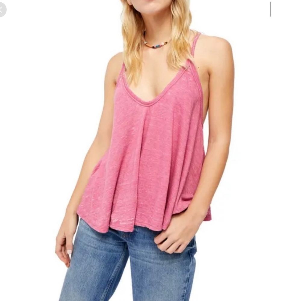 Free People Pink Tank Top